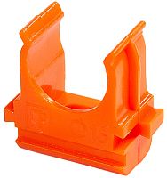 Клипса для гофры Промрукав Д=25 оранжевый (уп. 100шт) картинка